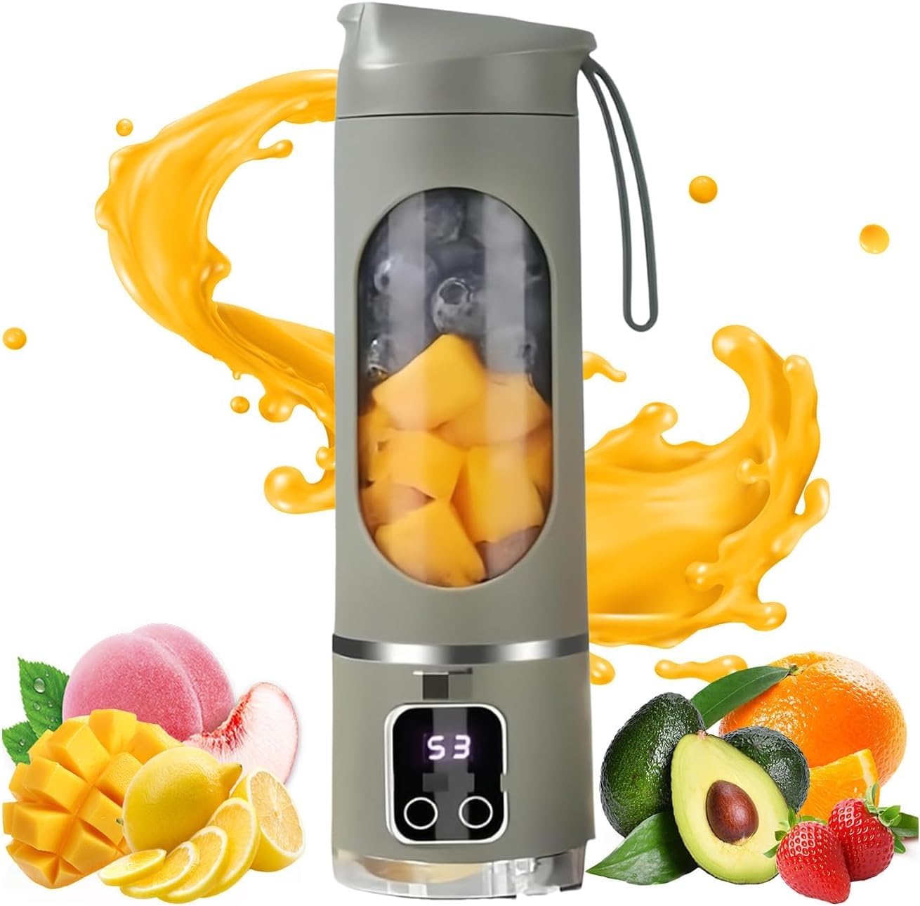 BlendGo™ Pro Portable Blender – Your Smoothie, Anywhere