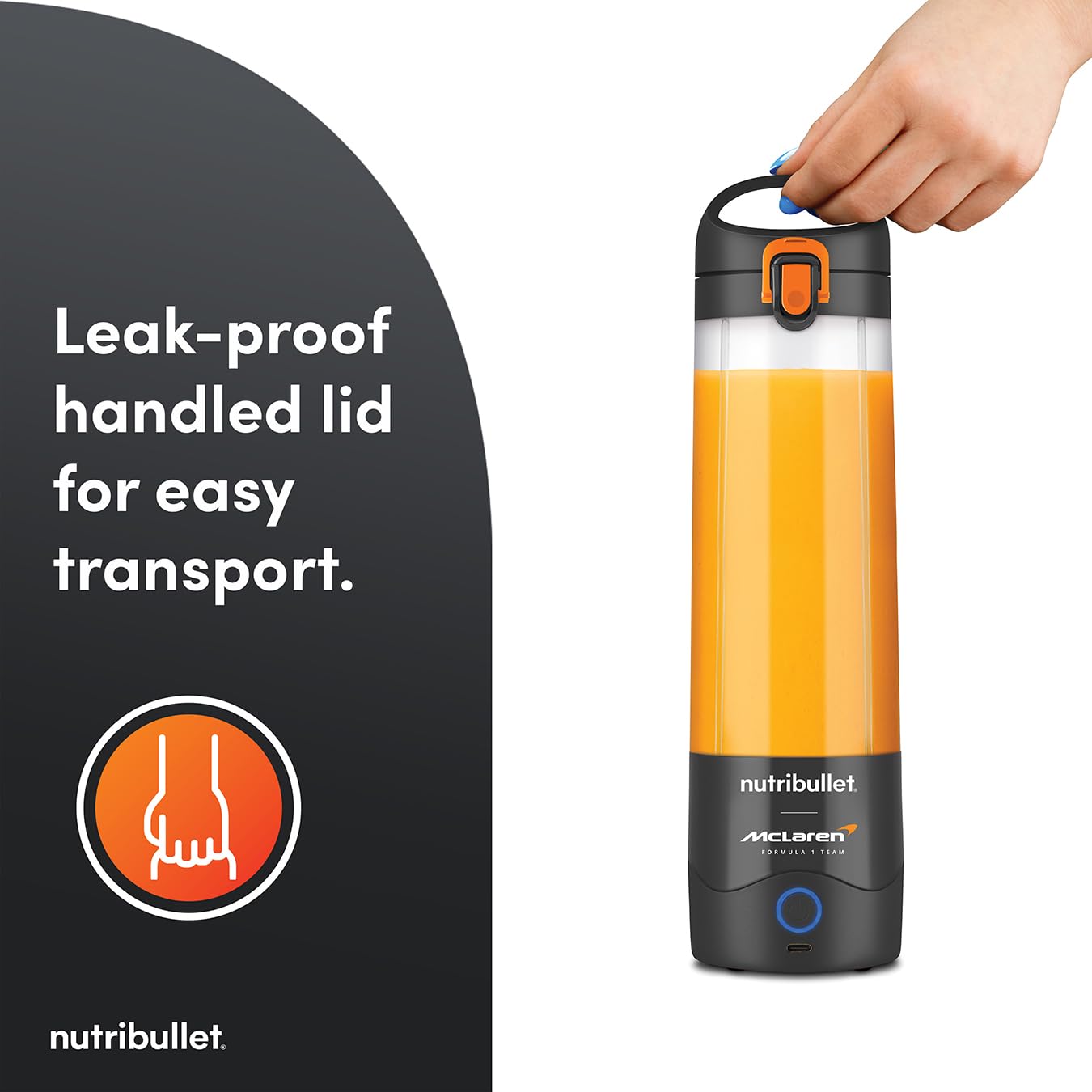 NutriBullet Portable Blender – McLaren Formula 1 Edition (Papaya)