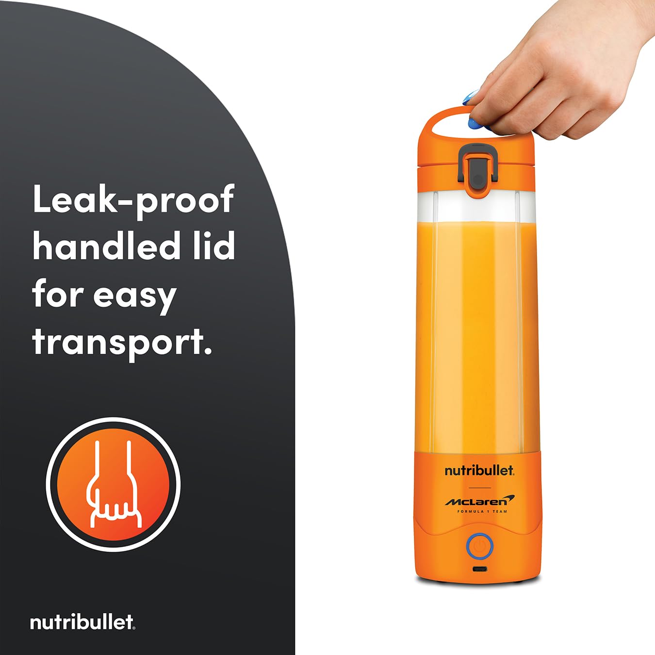 NutriBullet Portable Blender – McLaren Formula 1 Edition (Papaya)