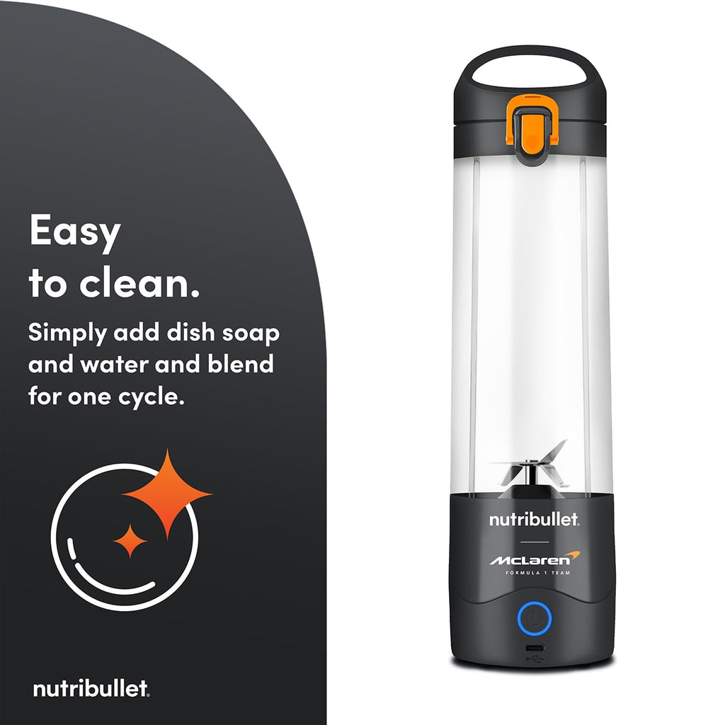 NutriBullet Portable Blender – McLaren Formula 1 Edition (Papaya)