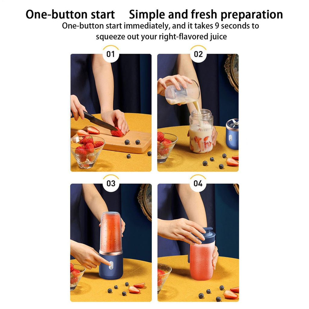 BlendGo™ Lite Portable USB Blender – Blend Anywhere