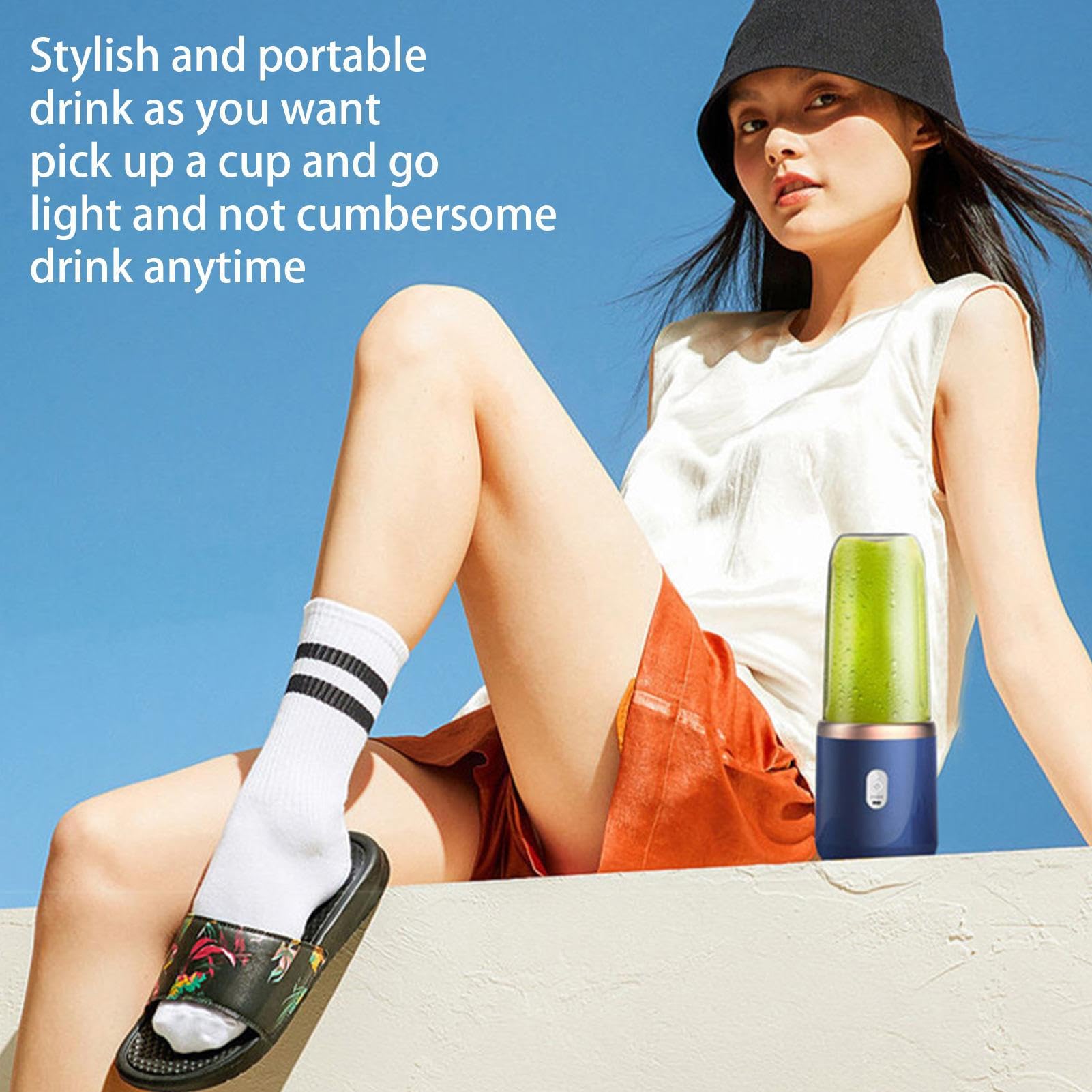 BlendGo™ Lite Portable USB Blender – Blend Anywhere