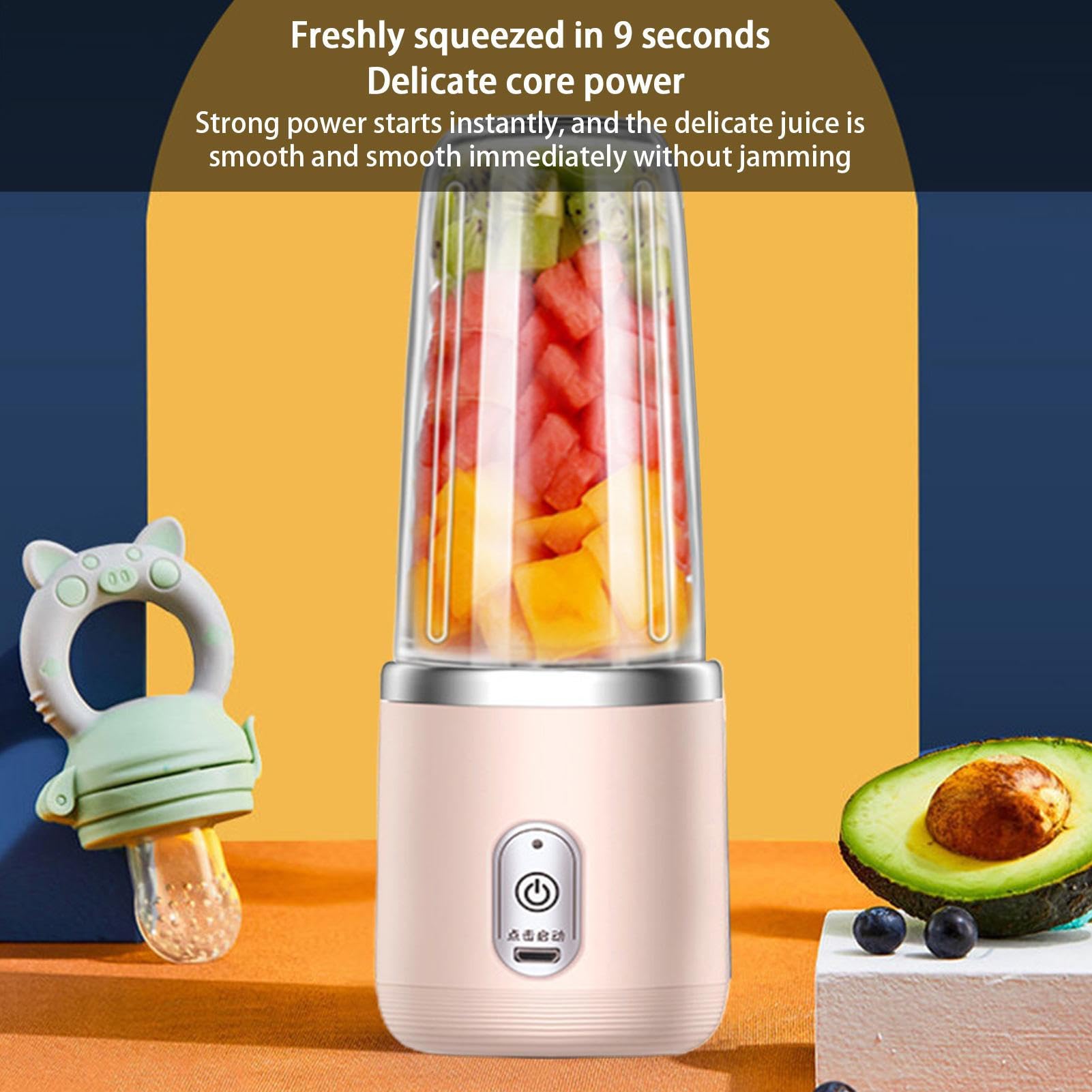 BlendGo™ Lite Portable USB Blender – Blend Anywhere